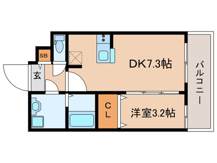 ﾌｧｽﾃｰﾄ京都ｽﾃｰｼｮﾝｳｫｽﾞ(712)の物件間取画像