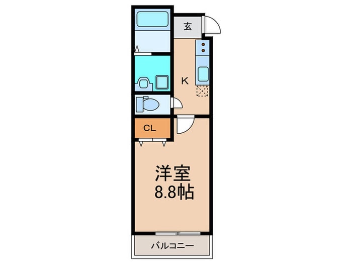 仮)ﾌｼﾞﾊﾟﾚｽ出来島WESTIII番館の物件間取画像