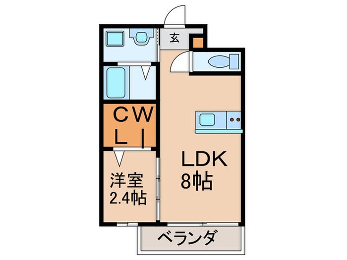 リアコート枚方御殿山 NORTHの物件間取画像