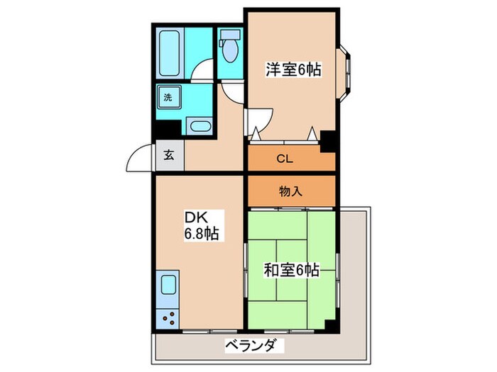 サムディヒルズの物件間取画像