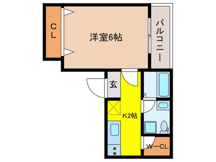 Ritz SQUARE　蘭挟館Ⅱの物件間取画像