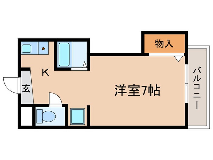 メゾン東大津の物件間取画像