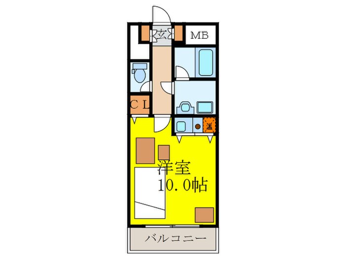 ｻﾆｰｾﾚｸﾄ・ｺｰﾎﾟの物件間取画像