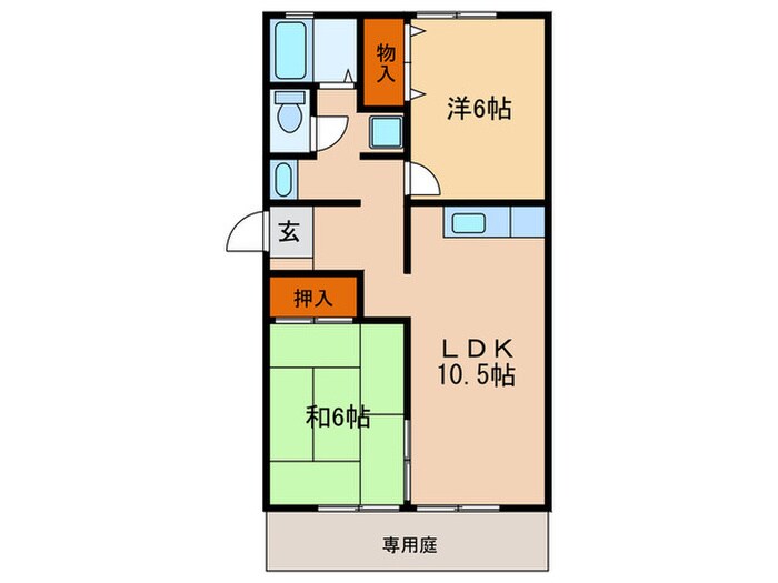 クレ－ル東落合の物件間取画像