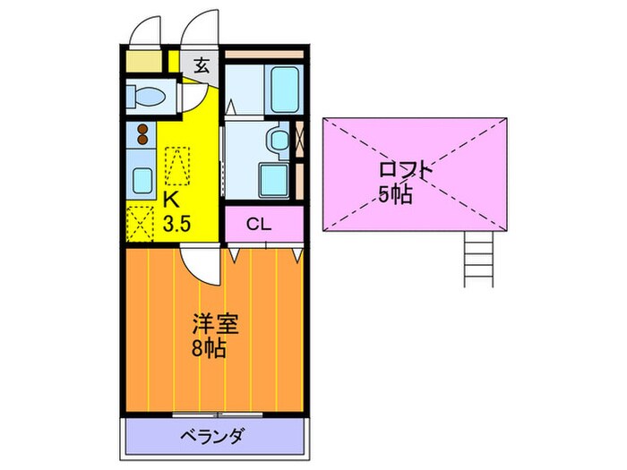 サンリットヴィラの物件間取画像