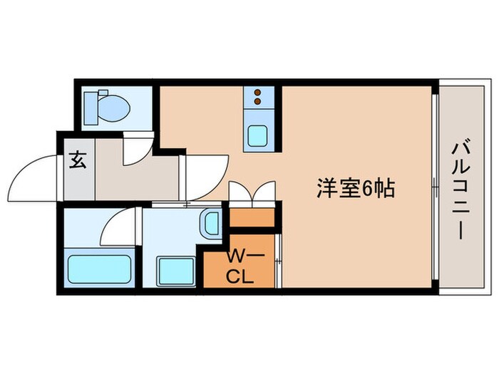 ウェルスクエア池田住吉の物件間取画像