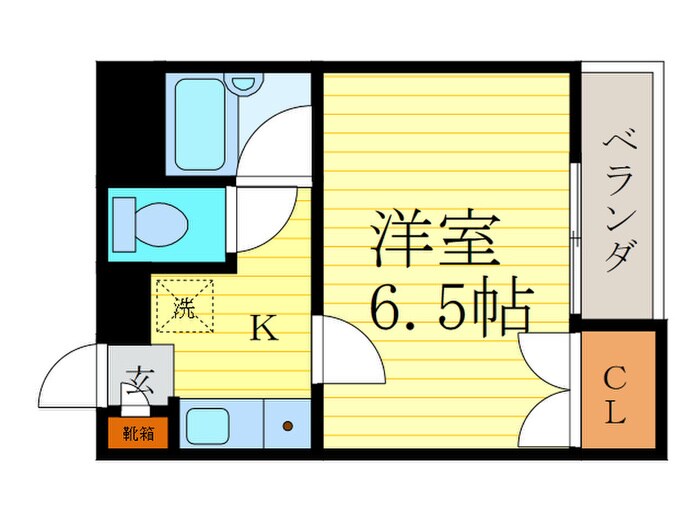 司ビルの物件間取画像