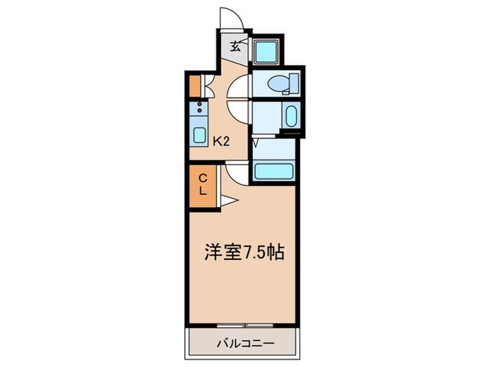 スワンズシティ神戸湊川の物件間取画像