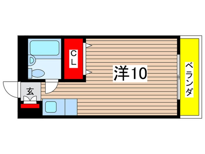 第三村西マンションの物件間取画像