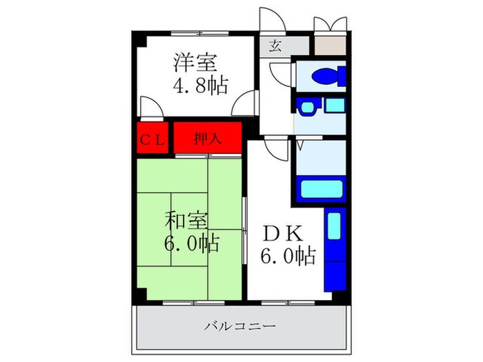 Ｌ＆ＣスターハイツNO８の物件間取画像