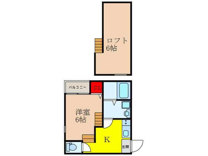 フェリオハウスの物件間取画像