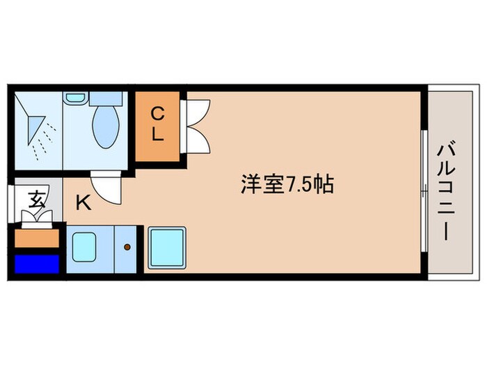 グランドール野洲の物件間取画像