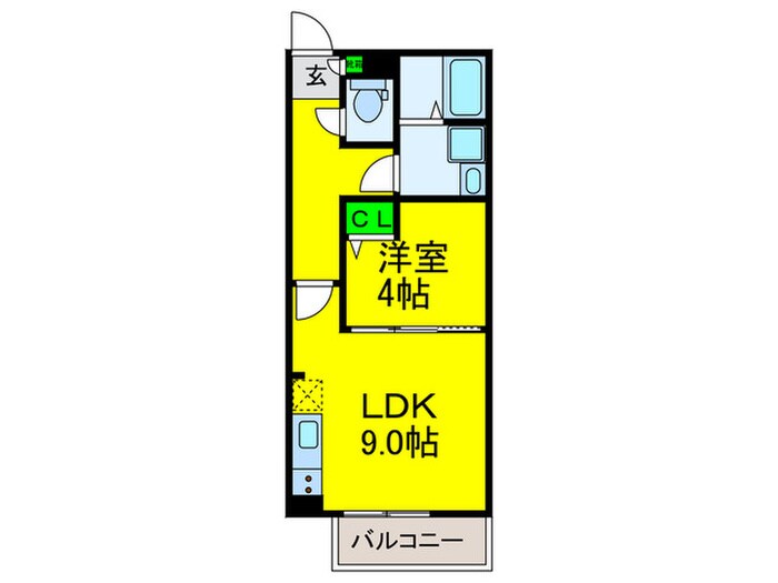 ＶＥＲＹ　戎之町の物件間取画像