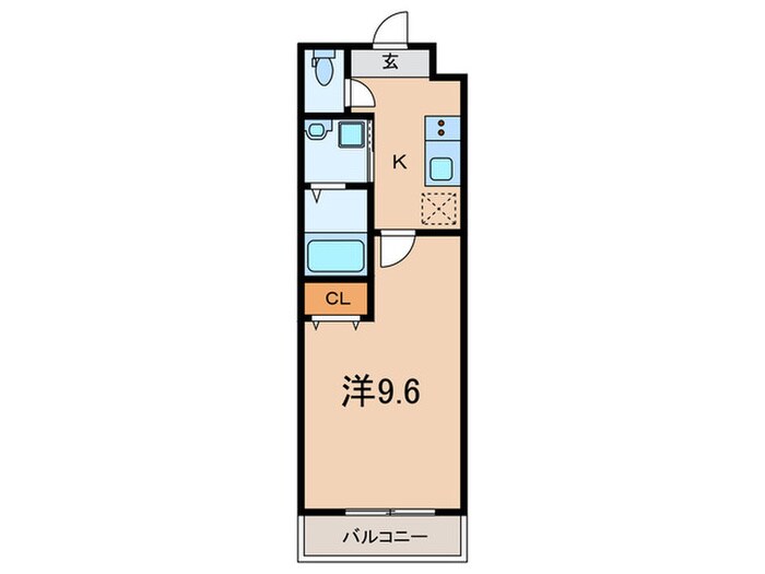 仮）フジパレス西宮西福町Ⅱ番館の物件間取画像