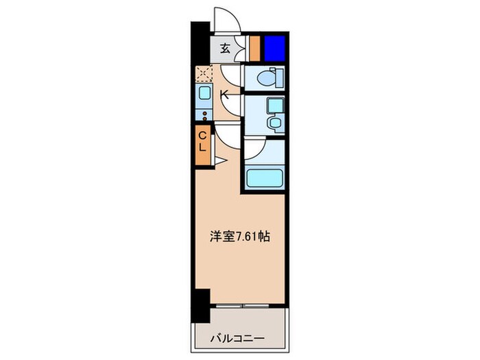 ブランシエスタ天満の物件間取画像