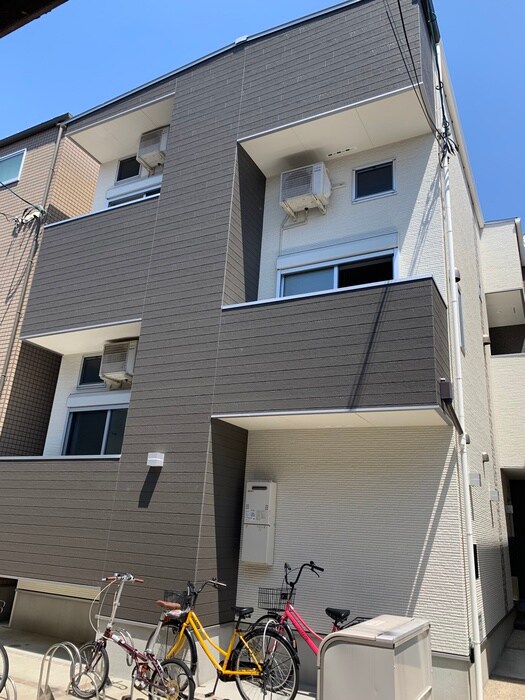 ハーモニーテラス安立Ⅱの物件外観写真