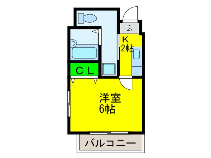 シャルム文の里の物件間取画像