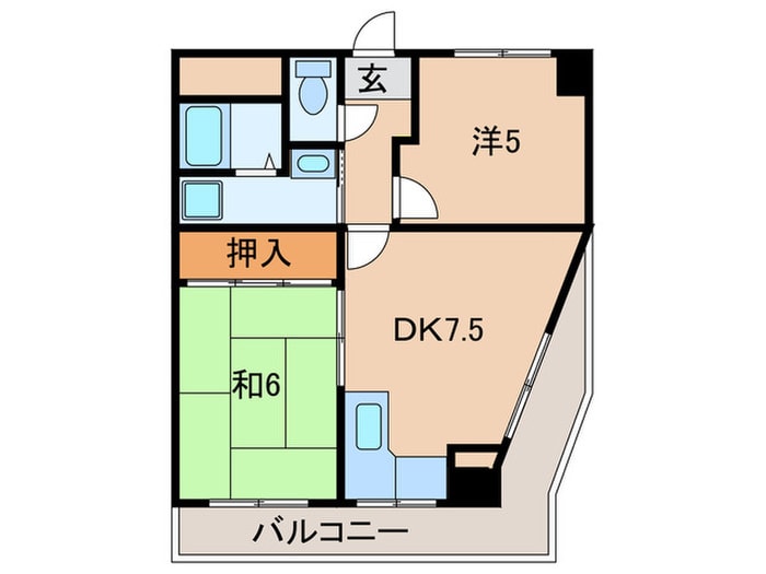 ﾘﾊﾞ-ｻｲﾄﾞFUSAの物件間取画像