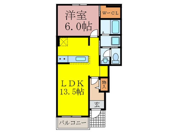 物件間取画像