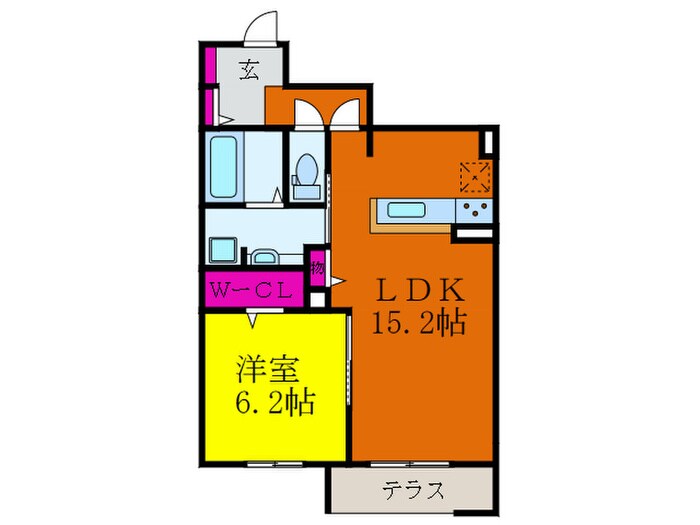 palace westの物件間取画像