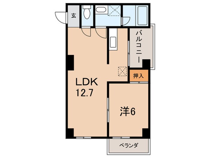 クレッセント倶楽部舞子の物件間取画像