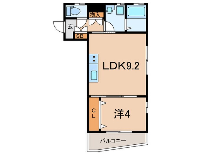 Ｐａｒｋｓ大久保の物件間取画像