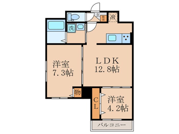 物件間取画像