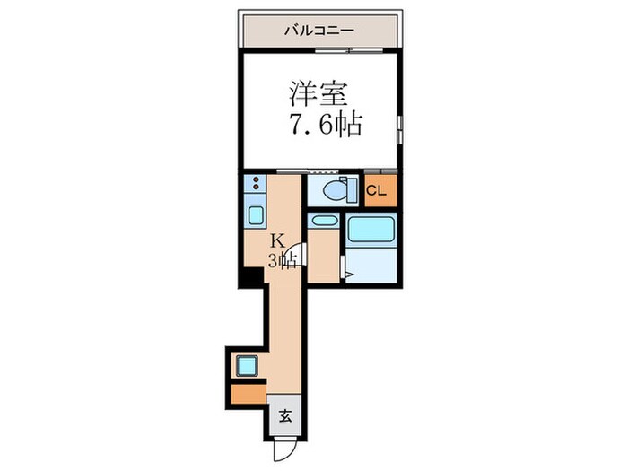 Supreme浄土寺の物件間取画像