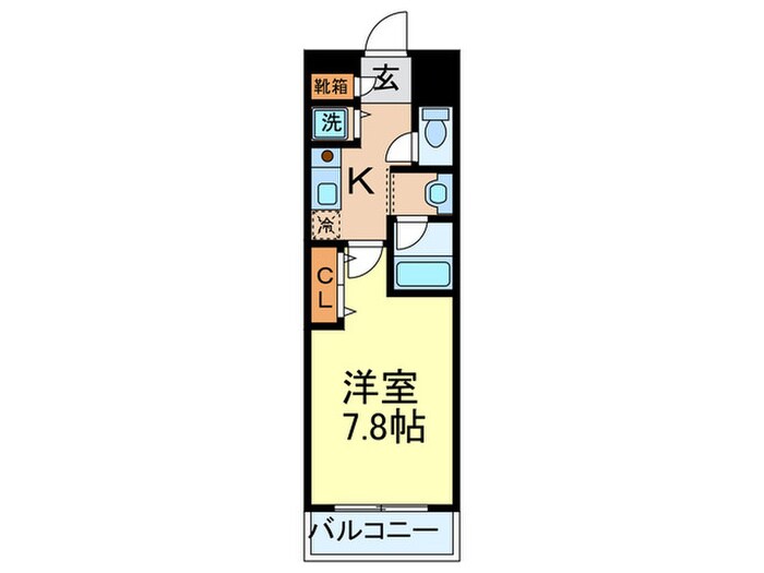 シャインビュ－淡路の物件間取画像