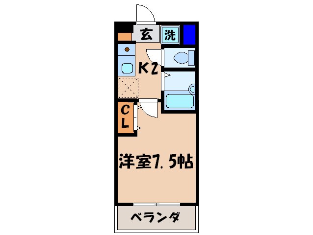 ボナ－ルヒロの物件間取画像