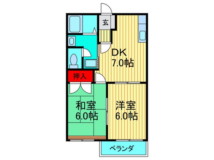 ヴォヌール・ミチの物件間取画像