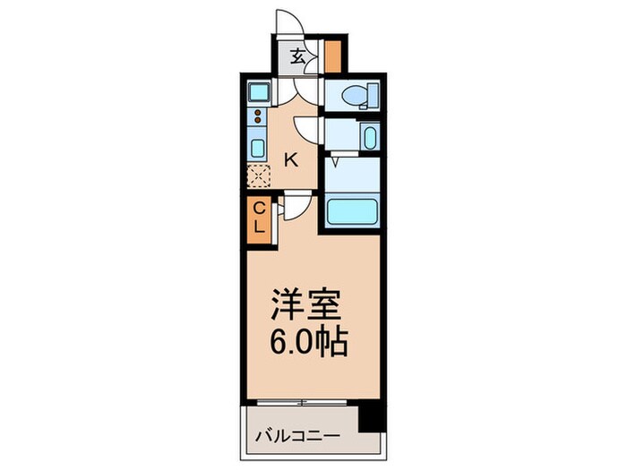 エスリード南森町(902)の物件間取画像