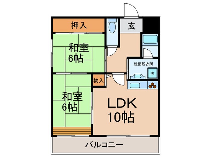 アンボジュ－ル日愛の物件間取画像