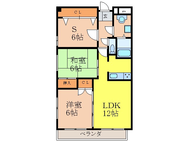 ユ－ソニアの物件間取画像