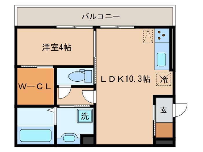 LecielⅡの物件間取画像