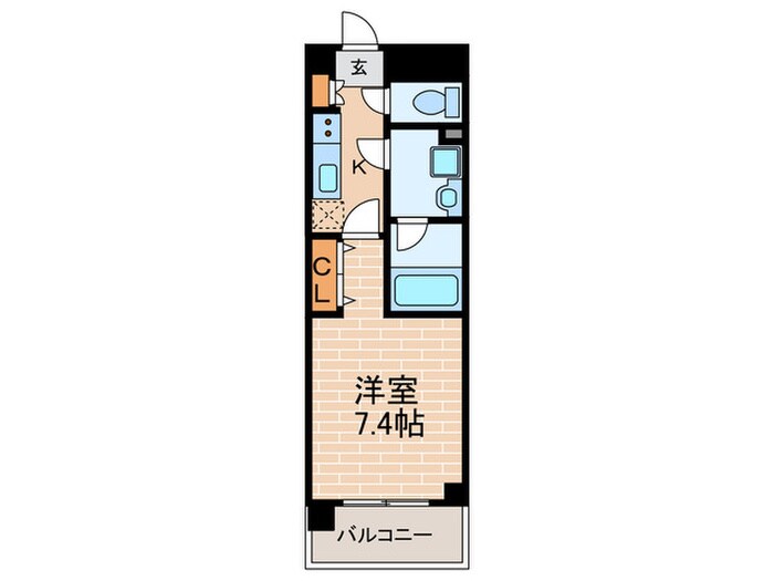 ディア西宮ステーションフロントの物件間取画像