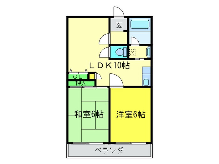 物件間取画像