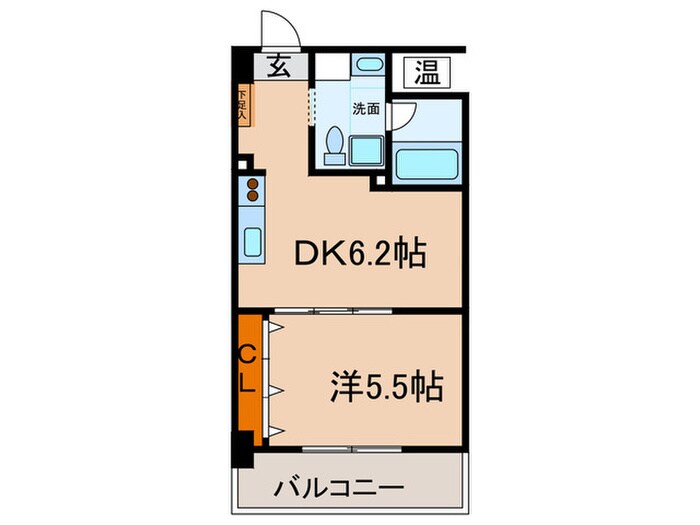 エクセラ塚口の物件間取画像