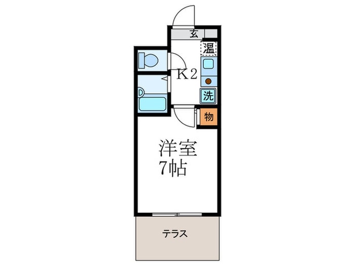 グレ－スコ－ト寺之内の物件間取画像