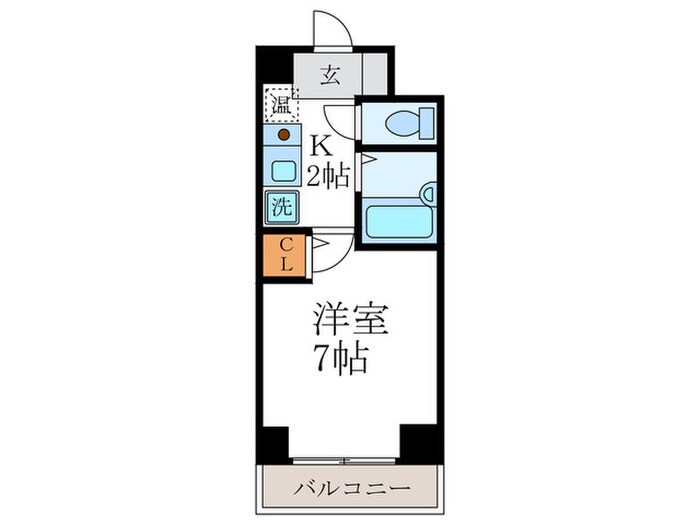 グレ－スコ－ト寺之内の物件間取画像