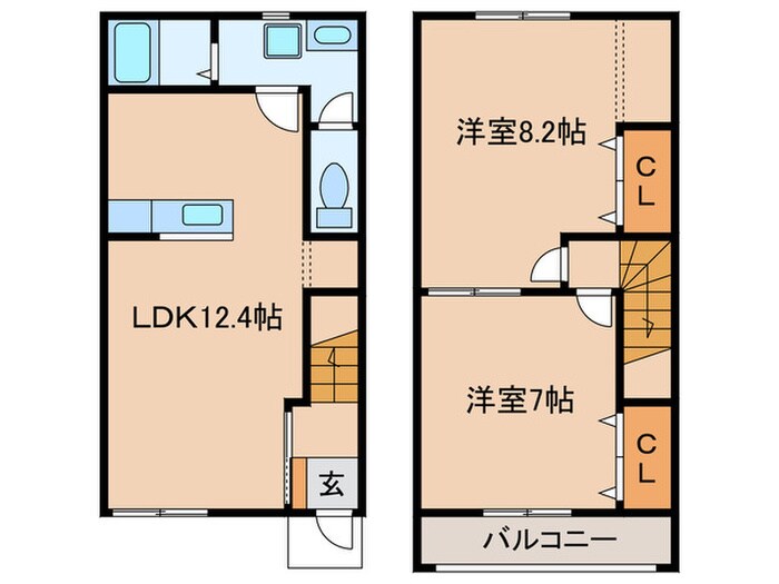 Cartierの物件間取画像