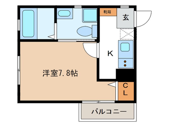 Casa　Avenue　Nakamuraの物件間取画像