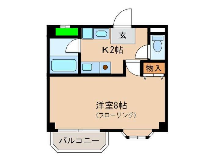 Ａｍｉｔｙ城西の物件間取画像