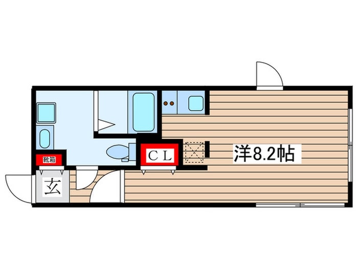 Branche桜山Ⅲの物件間取画像