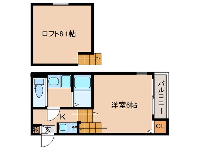 アンジュドボヌールの物件間取画像