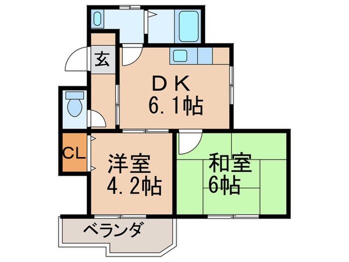 Ｇ＆Ｙ藤が丘の物件間取画像