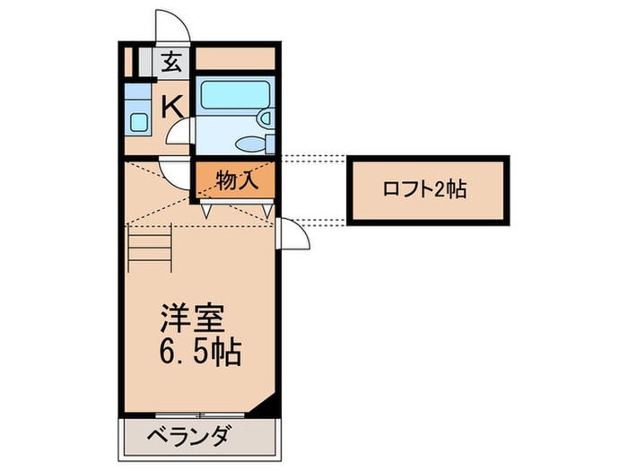 ハーベストヒルズ藤が丘の物件間取画像