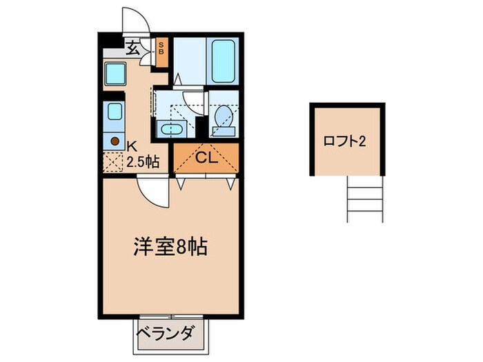 コ－ポ・シズの物件間取画像