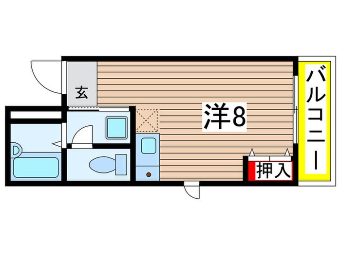 アルファ野並の物件間取画像