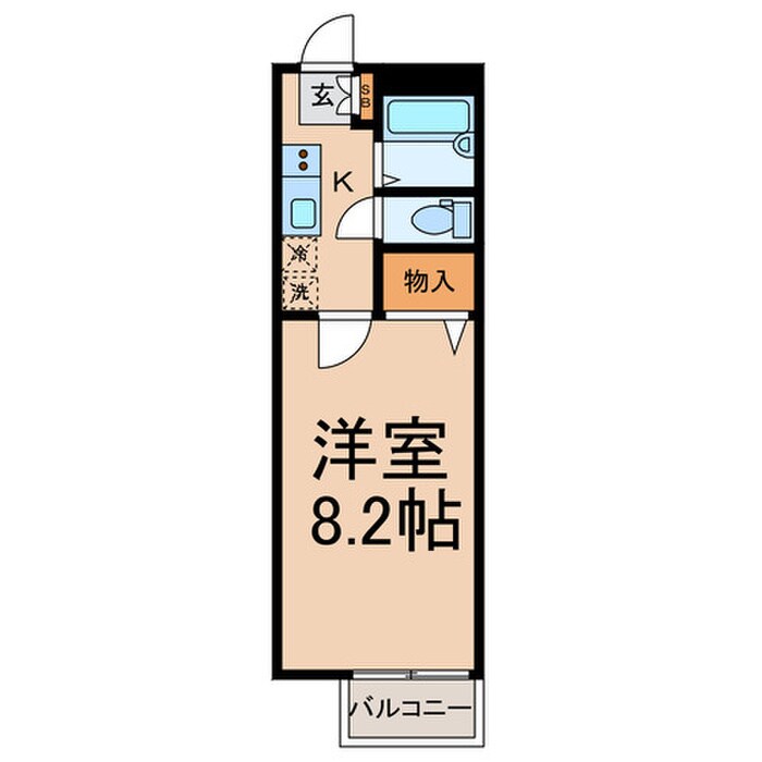 サンガーデン社台の物件間取画像